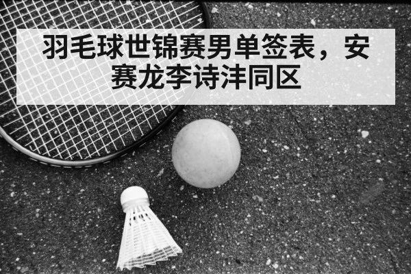 羽毛球世锦赛男单签表，安赛龙李诗沣同区
